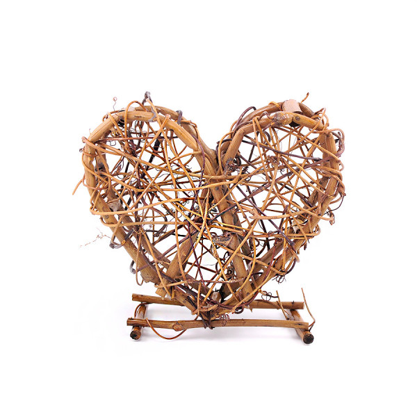 Deko Herzen Aus Naturmaterial Weinreben Lenz Art Products Shop
